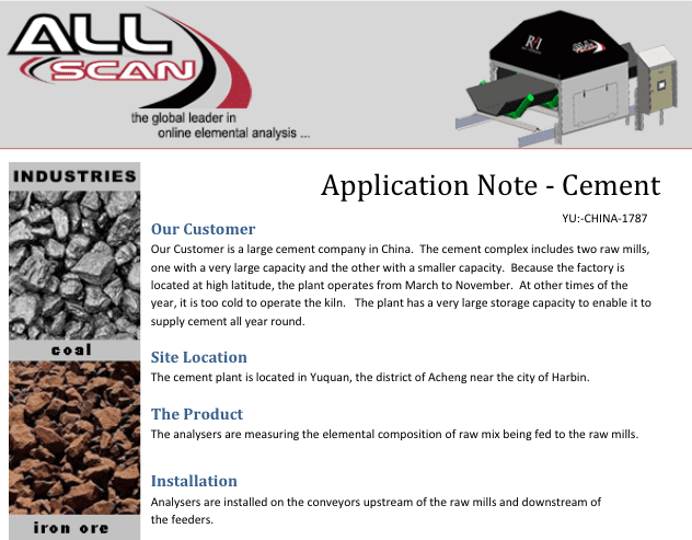 Application Note Cement China YU at Realtime Instruments