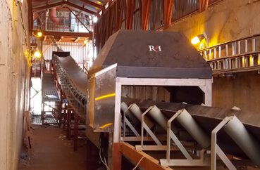 Cement Production Conveyor Belt at Real Time Instruments The World Leader in Moisture and Elemental Analysis